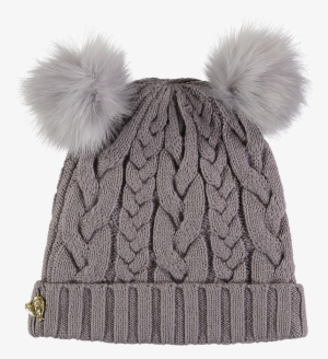 【angel's Face】ash Chunky Knit Hat - Hat #3103854