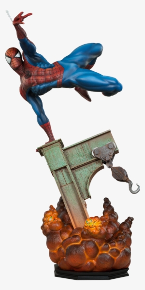 The Amazing Spiderman 1/4th Scale Premium Format Figure - Sideshow Collectibles The Amazing Spider-man Premium #3104194