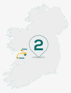 Stage 7 Sees The Sportif Cross The Border From Co Clare - Map Of Ireland 12th Century #3104239