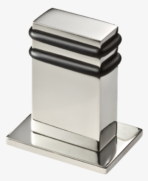 368903 - Cool Lines 368903/pss Rectangle Floor Door Stop - Polished #3104270