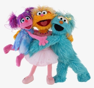 4 1 Favorite Sesame Street Inserts - Sesame Street Abby Zoe And Rosita ...