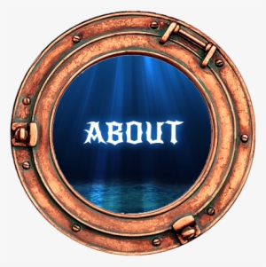 Welcome To Blue Anchor Ink - 29cm Polystone Porthole Mirror W/ Verdi Green Finish #3104904