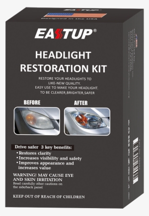 Headlight Lens Restoration Kit - Box #3105337
