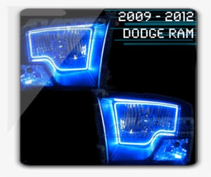 Dodge Ram Oracle Smd Halo Headlight Rings Kit 2009-2012 - 2012 Dodge Ram Halo Headlights #3105422