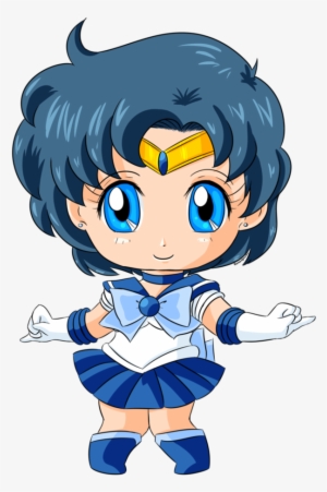 Chibi Sailor Mercury For Katie0513 By Starlightfroggy - Sailor Moon Mercury Chibi #3105757