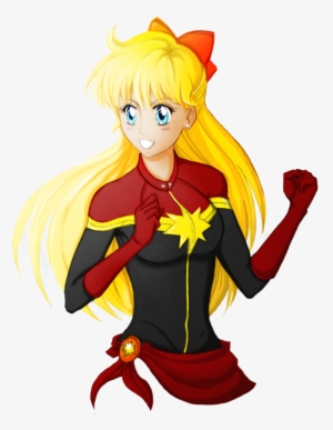 Marvel Heroes 2016 Carol Danvers Sailor Venus Vision - Sailor Moon Captain Marvel #3105912