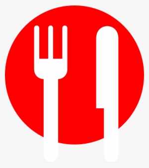 How To Set Use Green And White Knife And Fork Icon - Clip Art #3106800