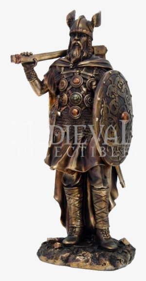 Yngve Ii Statue - Viking Warrior Statue #3106917