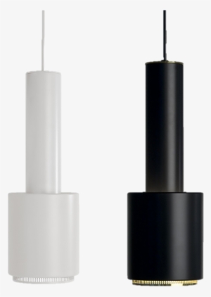 A110 Hang Grenade Vitra - Artek - Pendant Lamp A110 Hand Grenade, Black / Brass #3107000