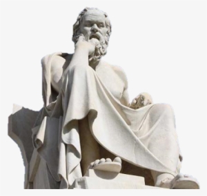 A Second Kind Of Happiness We Can Associate With What - Socrates Statue #3107052