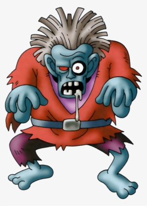 Ghoul Clipart Transparent - Walking Corpse Dragon Quest #3107501