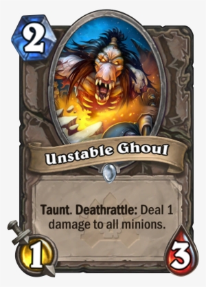 Unstable Ghoul - Ghoul Hearthstone #3107594