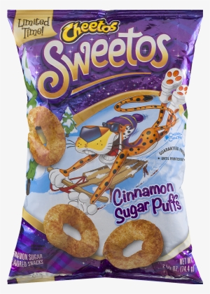 Cheetos Sweetos Cinnamon Sugar Puffs Cinnamon Sugar - Cheetos Sweetos Cinnamon Sugar Puffs - 7 Oz Bag #3108095