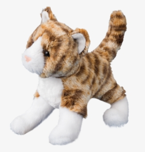 Sadie Tiger Stripe Cat - Brown Striped Cat Plush Toy #3108142