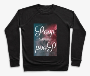 Poop Backwards Is Poop Pullover - Pennywise X Mr Babadook #3108365