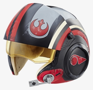 Poe Dameron Electronic X-wing Helmet Replica - Poe Dameron Black Series Helmet #3108758