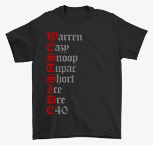 West Side Rap Tupac Snoop Dogg Eazy E - Taylor Swift Reputation Stadium Tour Shirt #3108792