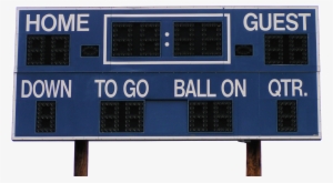 Ncaa Football - Football Scoreboard Clipart #3109019