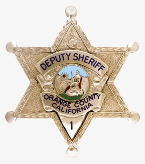 Badge Number - Orange County Sheriff's Department Badge #3109250
