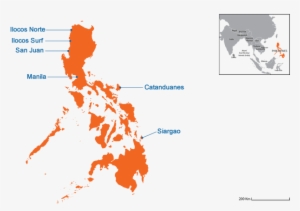 Country Map Image - High Resolution Philippine Map #3109348