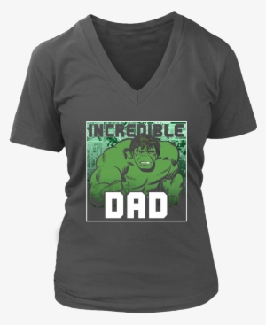 Marvel Hulk Fathers Day Incredible Dad Graphic T-shirt - Marvel New Avengers Canvas Box #3109509