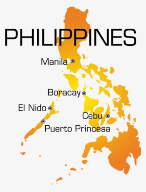 Map - Map Of The Philippines Outline #3109582
