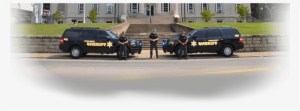 Image Of The Sheriffs Posing In Front Of The House - Boone County Police #3109672