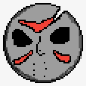 Jason Vorhees Mask - Pixel Art Gradient #3109816