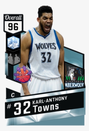 Karl-anthony Towns Diamond Card - Nba 2k Gilbert Arenas #3109964