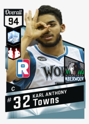 Karl Anthony Towns Fauugdw - Nba 2k18 Stephen Curry Rating #3110251