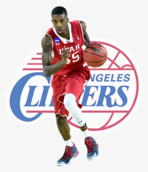 Delon Wright, Sg Utah Ht - Los Angeles Clippers Logo 2018 #3110323