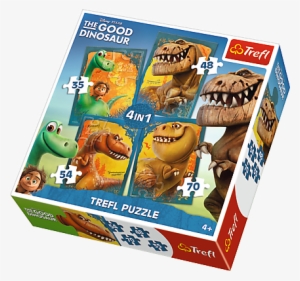 Favorites - Gallery - Trefl 4 In 1 Puzzle - Good Dinosaur #3110507