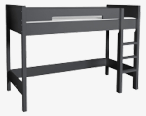 Mix And Match Loft Bed - Bopita - Hoogslaper 90x200 - Mix & Match - Antra #3110771