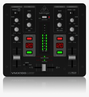Behringer Pro Mixer Vmx100usb Professional 2-channel - Behringer Vmx 100 Usb Pro Mixer #3111089