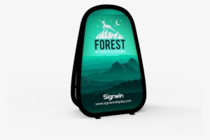 Small Vertical Pop Up A-frame Banner Stand - Banner #3111288