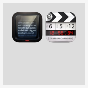 Clapperboard & Teleprompter Pro On The App Store - Watch Phone #3111784