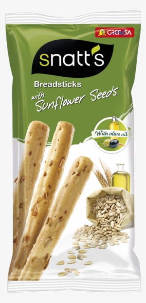 Breadsticks With Sunflower Seeds And Olive Oil - Pan De Pipas Mercadona #3112179