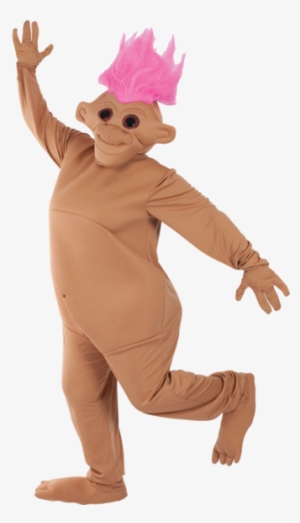 This Was Supposed To Be A Troll Doll Costume - Bananer I Pyjamas Dräkt #3112234