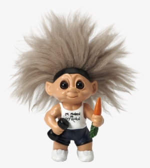 Lykketrold - Christian Bitz - Health Troll - Small - Lykketrold Figur Sundhedstrold Polyresin, Skind - Hos #3112351