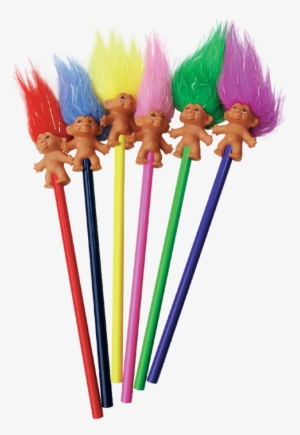 #transparent #troll Doll #pencil #tp - Troll Pencils #3112556
