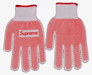 Supreme Grip Work Gloves - Supreme Gloves Transparent #3112808