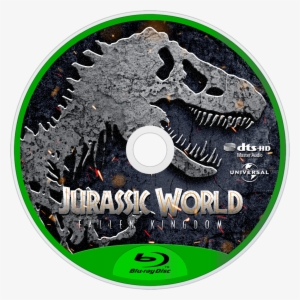 Fallen Kingdom Bluray Disc Image - Jurassic World Fallen Kingdom 2018 Blu Ray #3113235