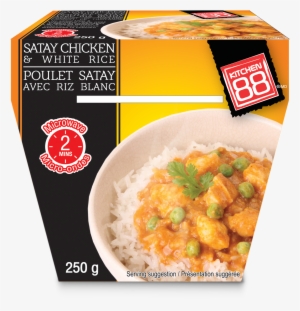 Satay Chicken And White Rice - Foru Thai Green Curry Chicken With Jasmine Rice 320g. #3113324