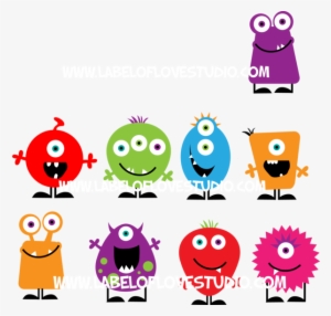 Cute Monster Personalized Cup - Monster Clip Art #3113395