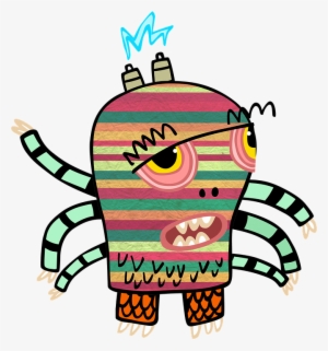 Monster, Clip, Art, Kids, Cartoon, Green, Space, Cute - Cartoon Monsters Transparent Background #3113566