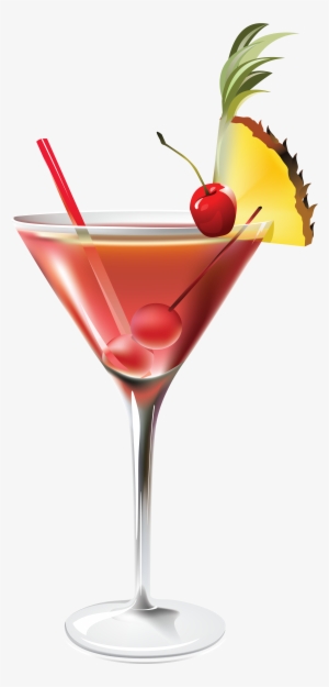 Red Cocktail Clipart #3113568