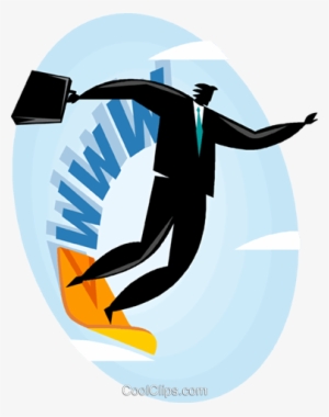 Surfing The World Wide Web Royalty Free Vector Clip - Microsoft Clip Art #3114007