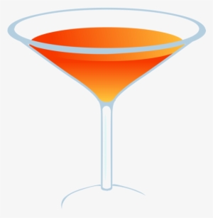 Cocktail Garnish Martini Cocktail Glass - Clip Art #3114074