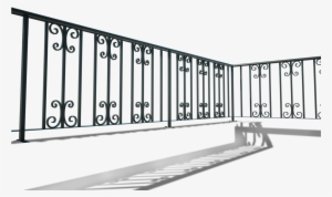 Wrought Iron - Barham - Wrought Iron Balcony Railing #3114453