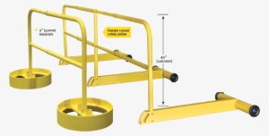 Handrail Fall Protection Systems - Png Yellowgate #3114632